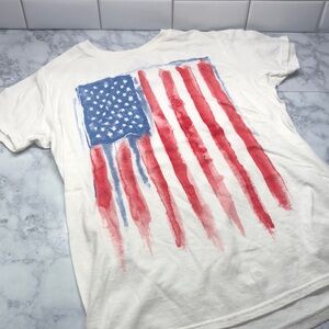 Well Worn Men’s American Flag T shirt